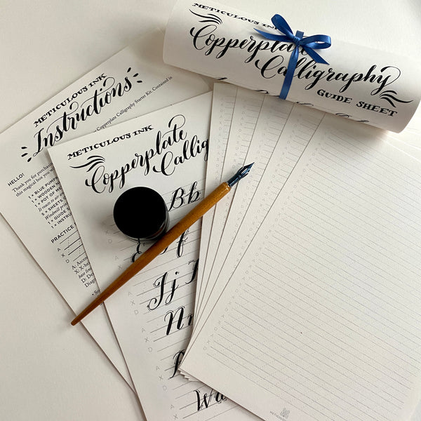 copperplate calligraphy practice sheets
